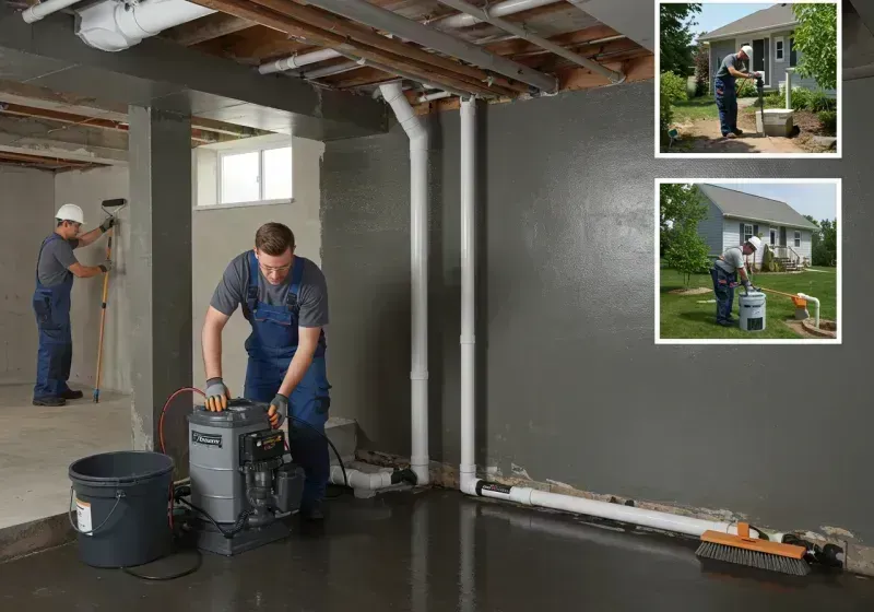 Basement Waterproofing and Flood Prevention process in Montevideo, MN